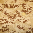 Tela Sarga Camuflaje - Tejido de sarga fuerte y resistente con dibujo de camuflaje en colores marrones de temática militar del desierto.