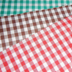 Gingham Polycotton Large Size