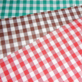 Gingham Polycotton Large Size