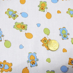 Piqué Ositos Globos Piqué Ositos Globos