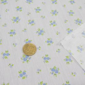 Popelín Polycotton Flores Popelín Polycotton Flores
