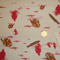 OUTLET Popelín Militar Rojo OUTLET Popelín Militar Rojo