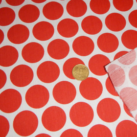 Popelín Percal Topos