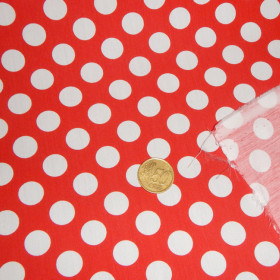 Popelín Percal Topos