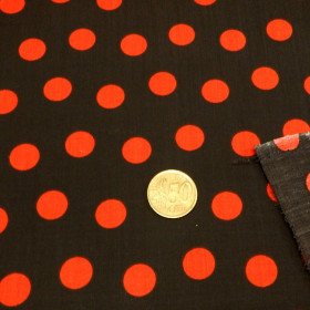 Popelín Percal Topos