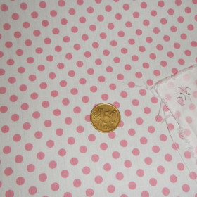 Popelín Percal Topos