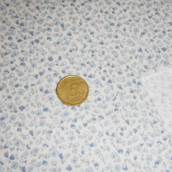 Viella Flores Azules Fondo Blanco