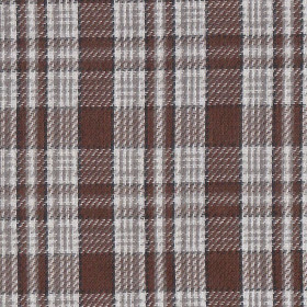 OUTLET Viella Checkered Brown White