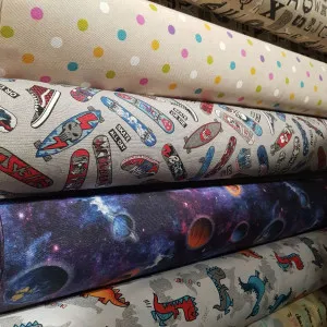 Canvas decorative fabrics